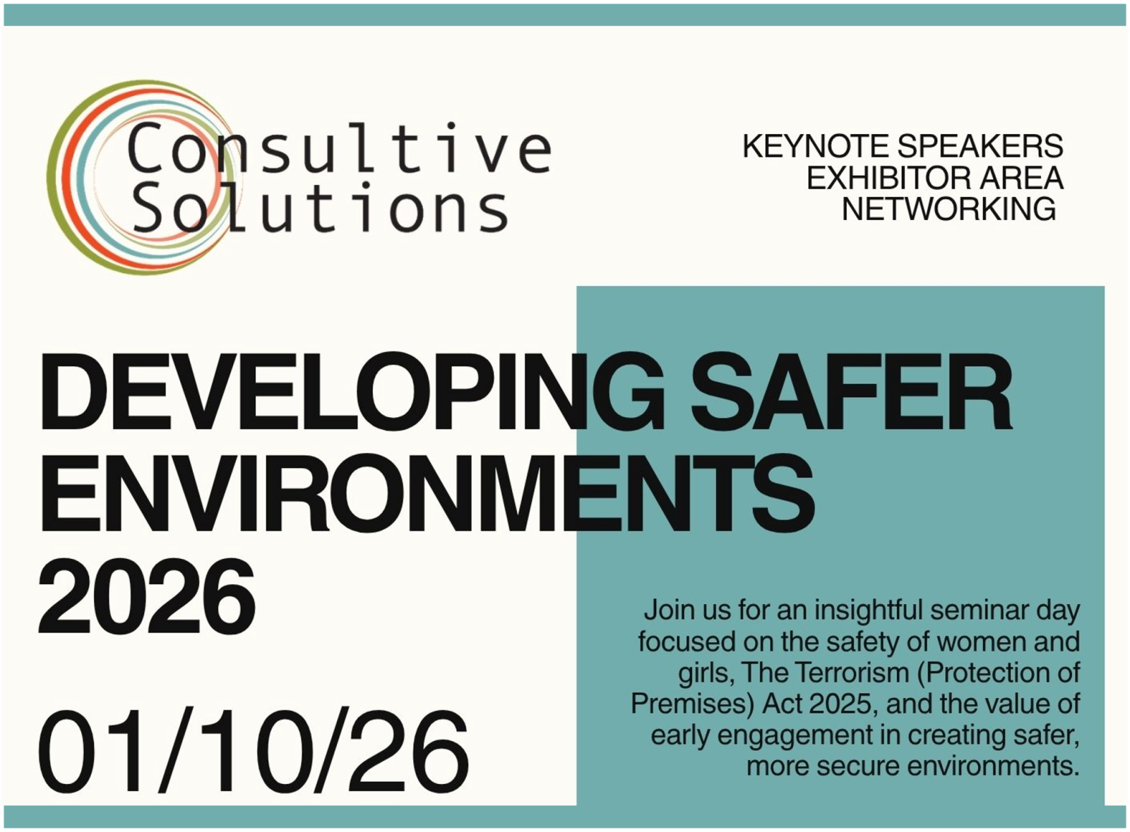 Strategic Partner Event - Developing Safer Environments 2026